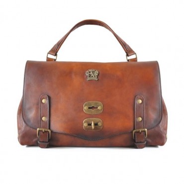 Leather Lady bag "Castell'Azzara" B162