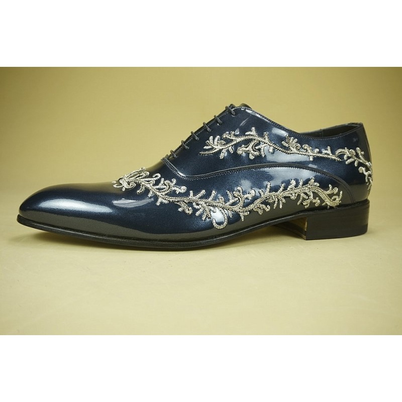 Leather Man shoes "Ambrogio" BL