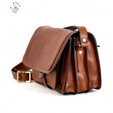 Leather Lady bag "Principina"