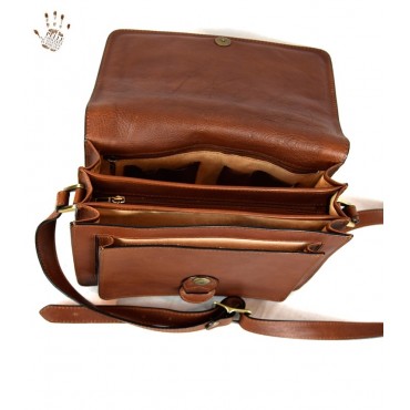 Leather Lady bag "Principina"