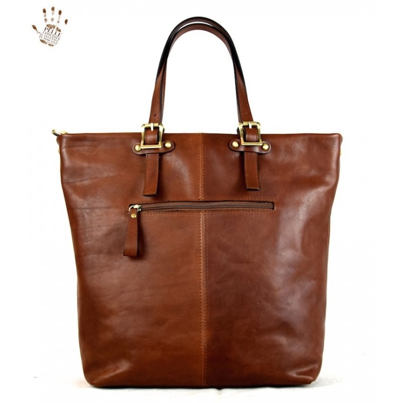 Leather Lady bag "Sovana"