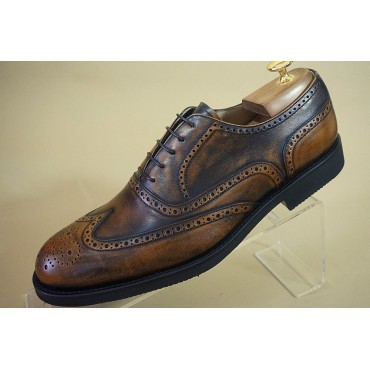 Leather Man shoes "Bronzino"Co