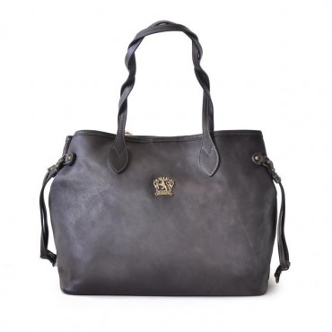 Leather Lady bag "Vetulonia" B471G