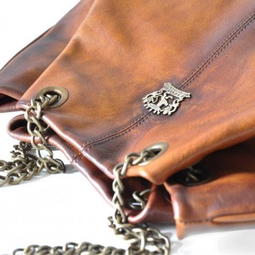 Leather Lady bag "Barga"