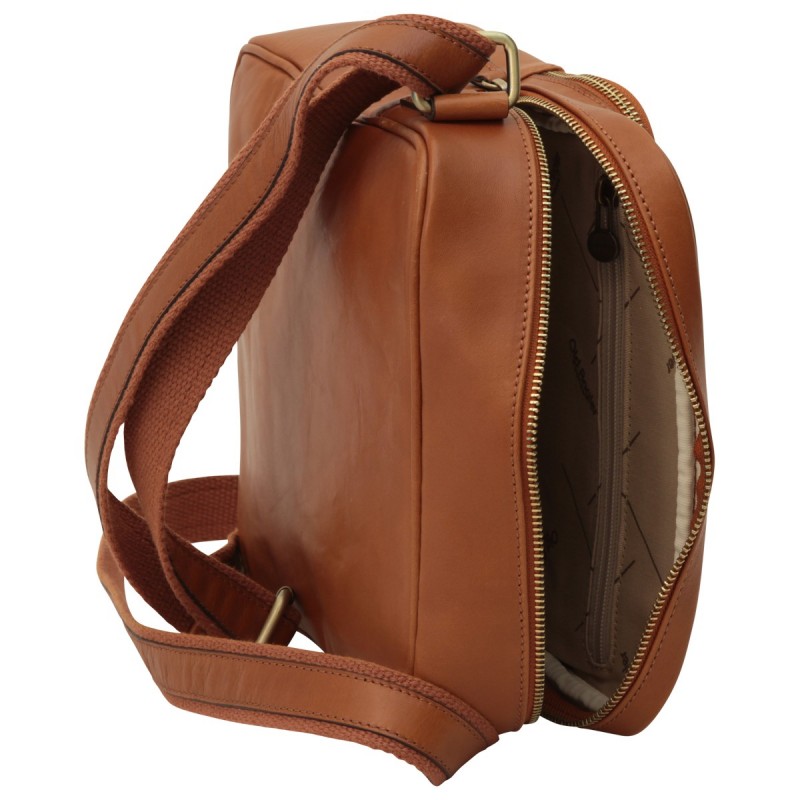 Leather Man bag "Krosno" C