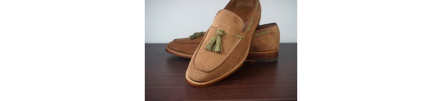 Comfortable and practical men's leather moccasin - Officina66