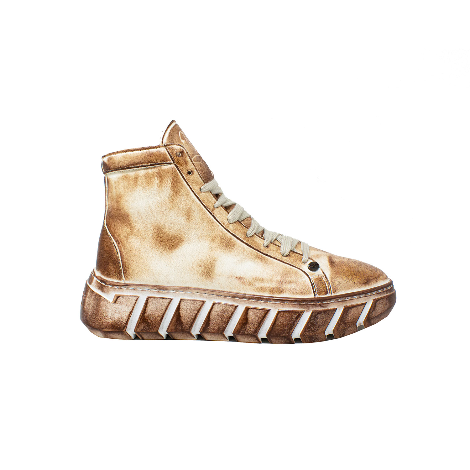 Skórzane sneakersy stworzone przez najlepszych florenckich rzemieślników.