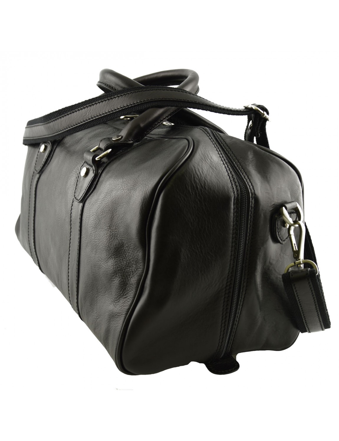 Włoska skórzana torba podróżna. Z tą praktyczną torbą wykonaną z prawdziwej toskańskiej skóry trudno przejść niezauważonym.