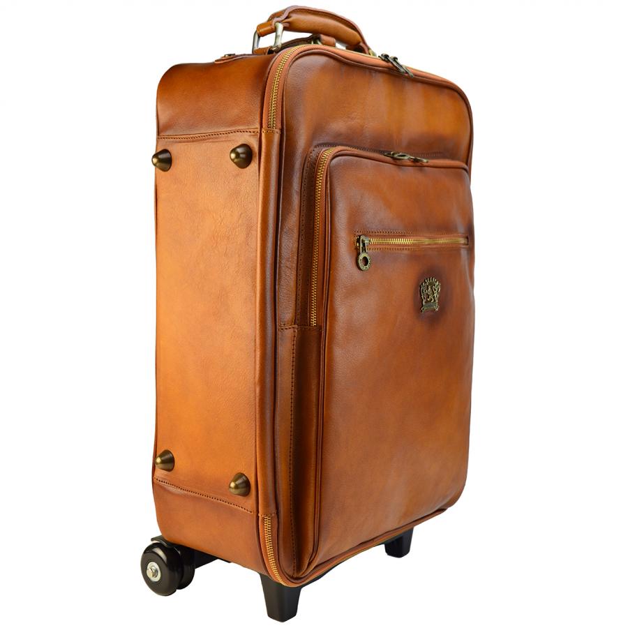 Travel Bag italian vegetable-tanned Leather