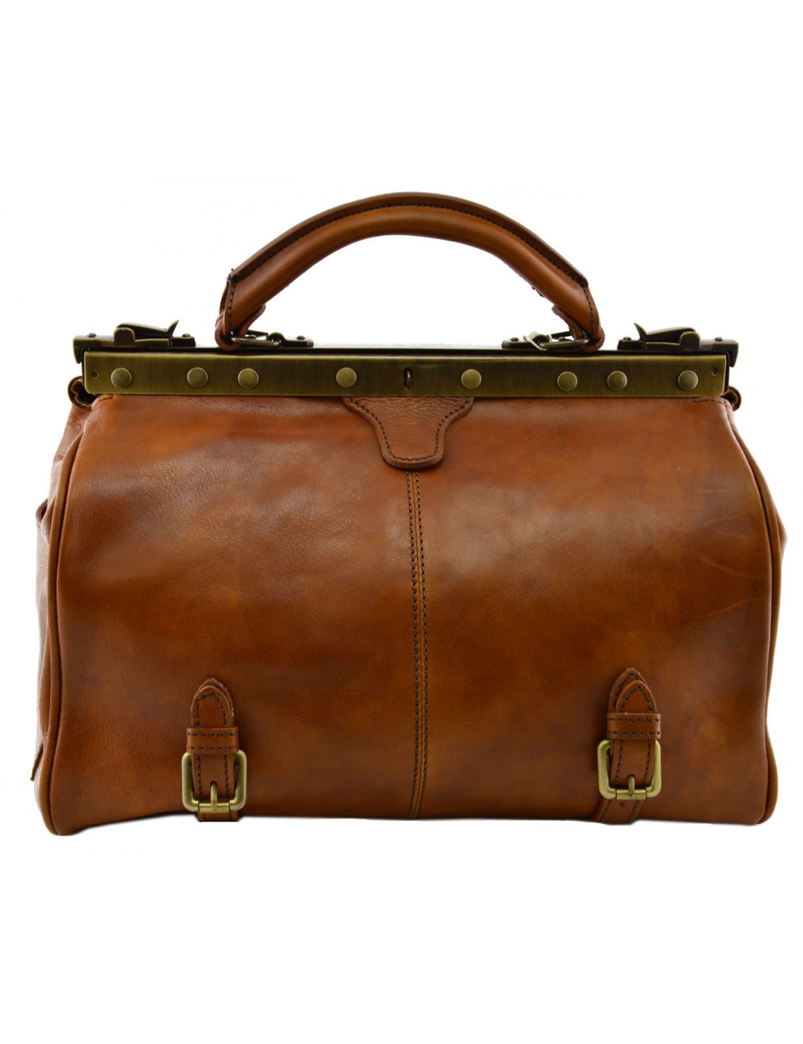 Giżycko leather doctor bag The Old America style makes this leather doctor bag a must-have in every type of style and occasion.
